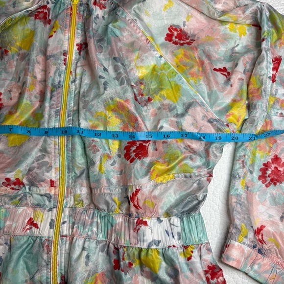 Adidas Stella McCartney Floral Jacket Size S - Picture 10 of 11